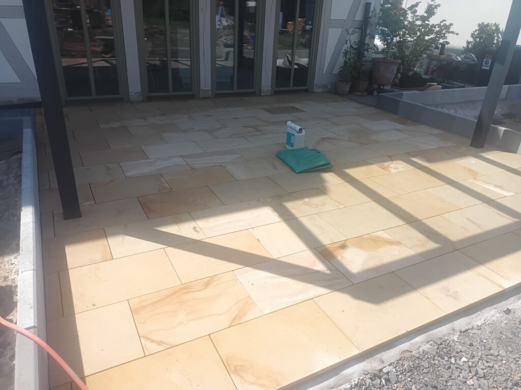 Terrasse vom GaLaBau Menninger